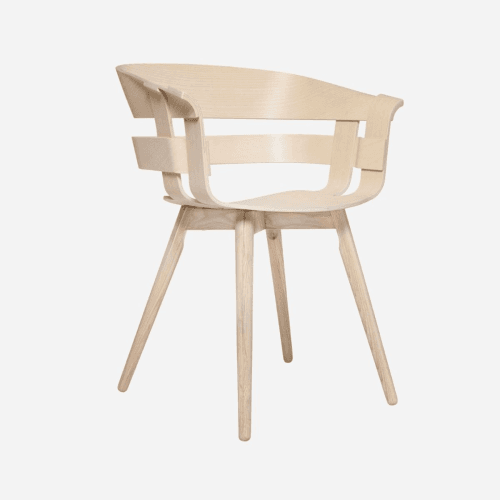 Image showing the Wick Chair, 57 x 50.5 x 75cm, Brown product.
