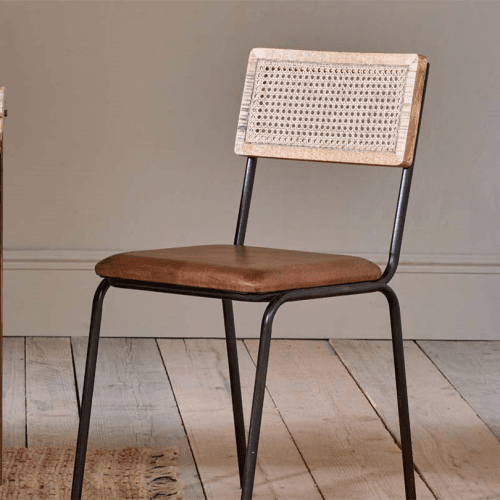 Image showing the Iswa Dining Chair, Tan product.