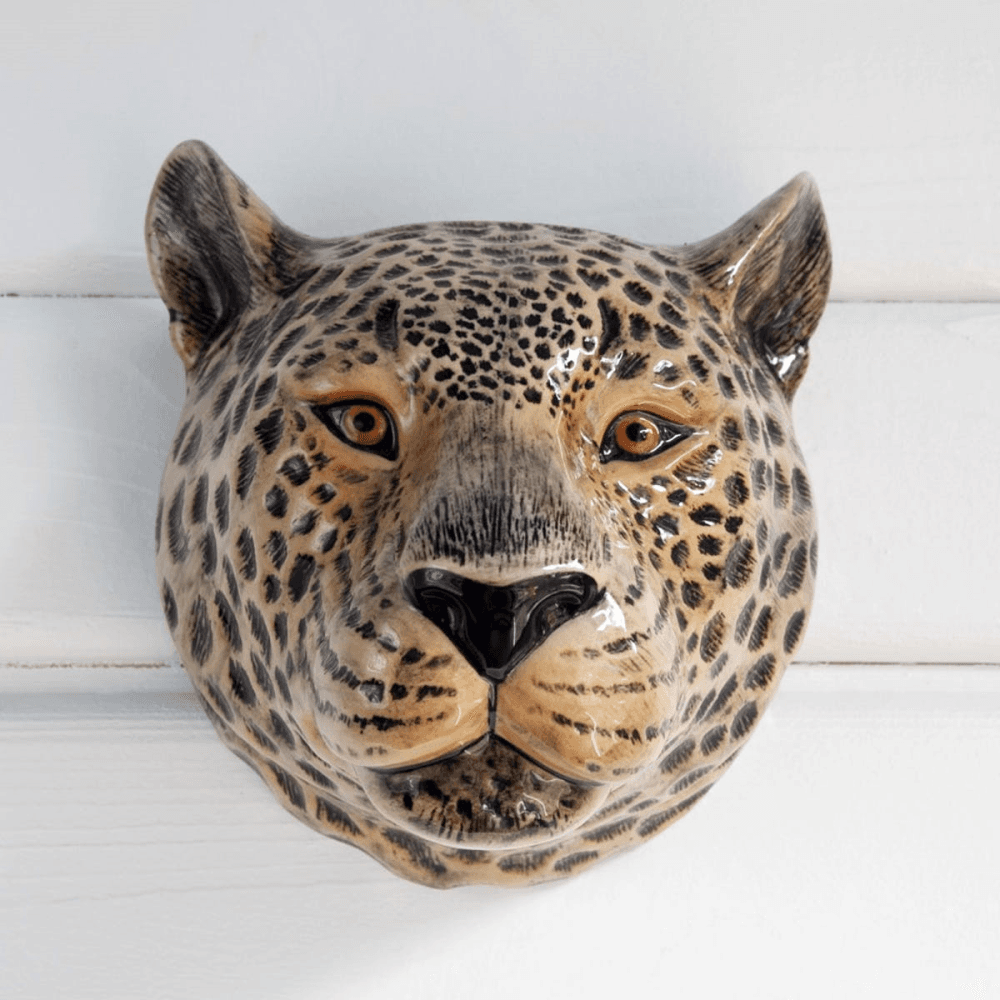 Leopard Wall vase, L14 x D17 x H18cm