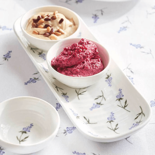 Image showing the Lavendula 3 Dip Bowls & Tray, Multi product.