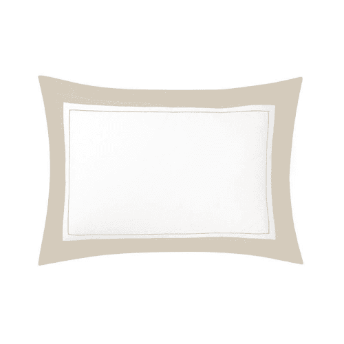 Image showing the Lutece - 300 Thread Count Egyptian Cotton Sateen King pillowcase, 50 x 90cm, Pierre product.