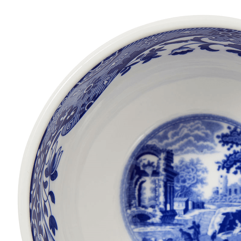 Blue Italian Set of 4 Dip Bowls, D10cm, Blue