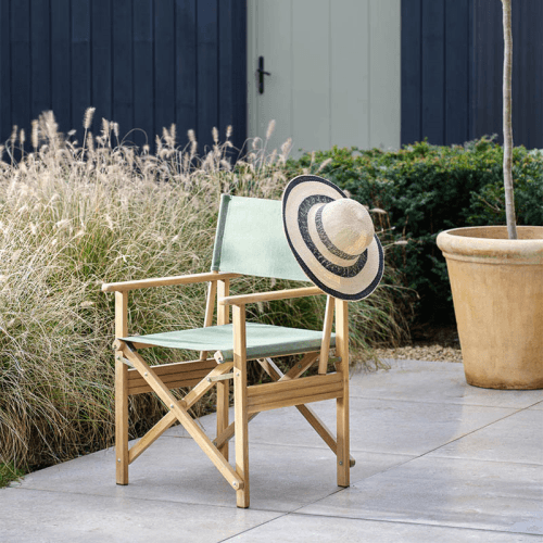 Image showing the Hayle Directors Chair, Olive Green product.