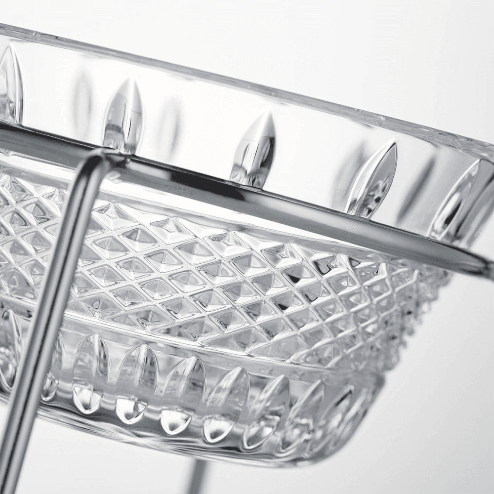 Mastercraft Irish Lace 2 Piece Caviar Set, Clear