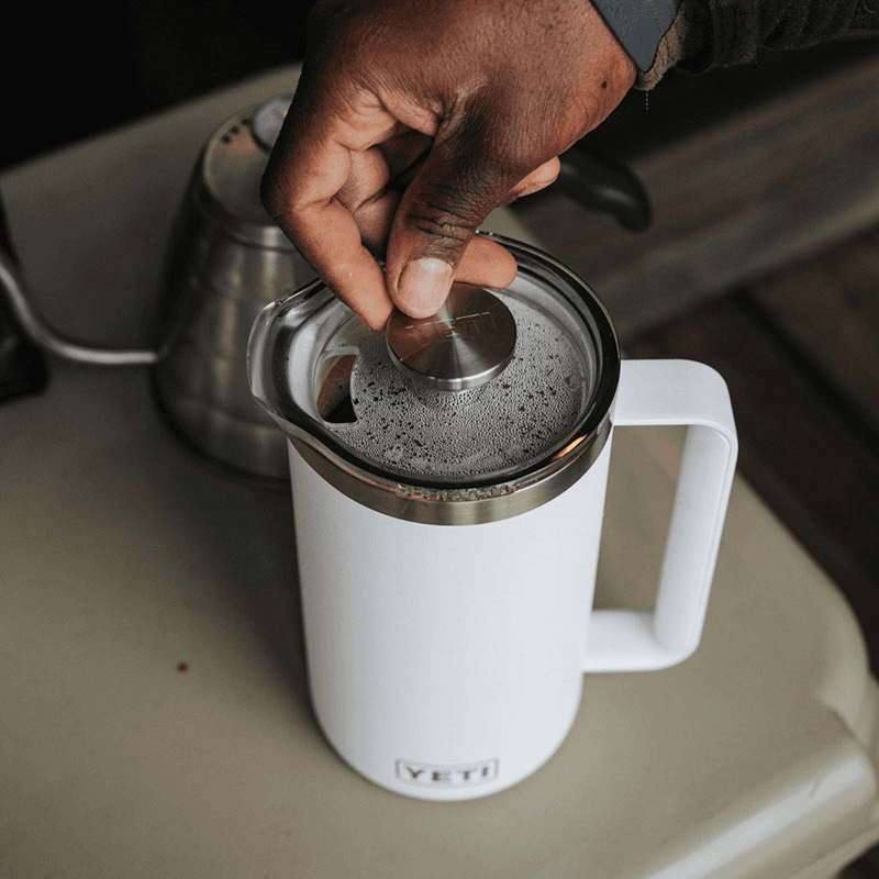 Rambler French Press, 34oz, White