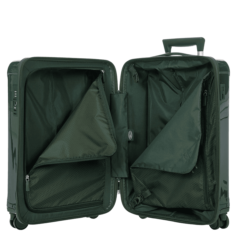 Positano Carry-on Suitcase, H55 x L38 x W23cm, Emerald