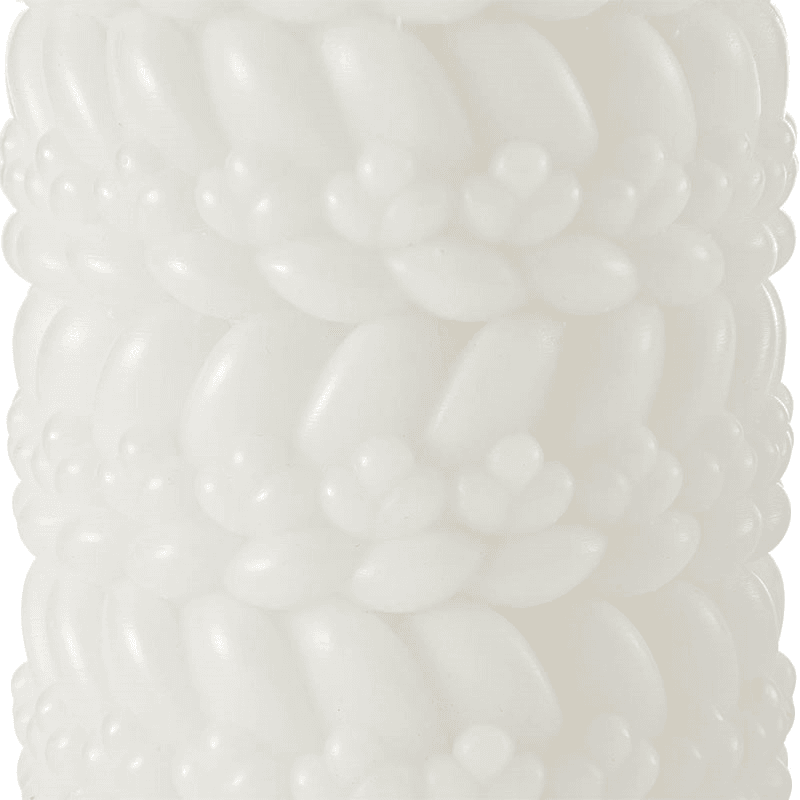 Babylone Candle, H10 x D8cm, Ivory