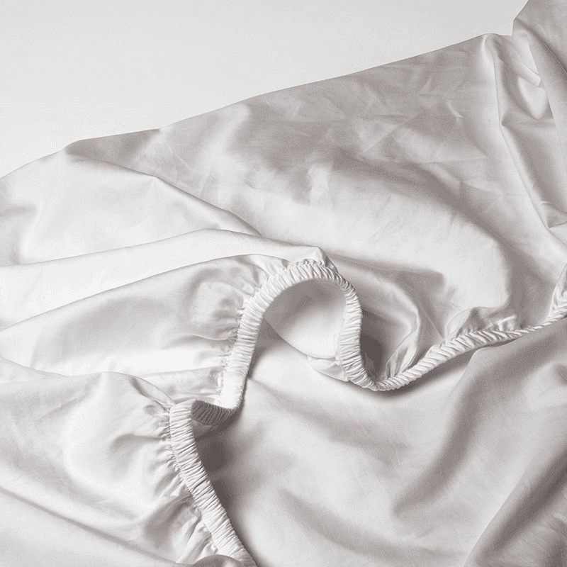 The Perfect 300 Thread Count Sateen Fitted Sheet, King, Dove Grey