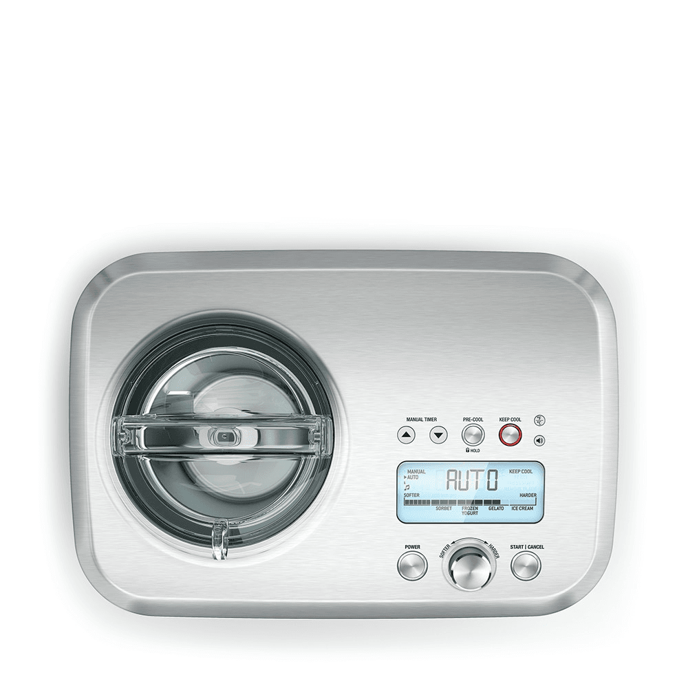 The Smart Ice cream maker, 1 litre, stainless steel