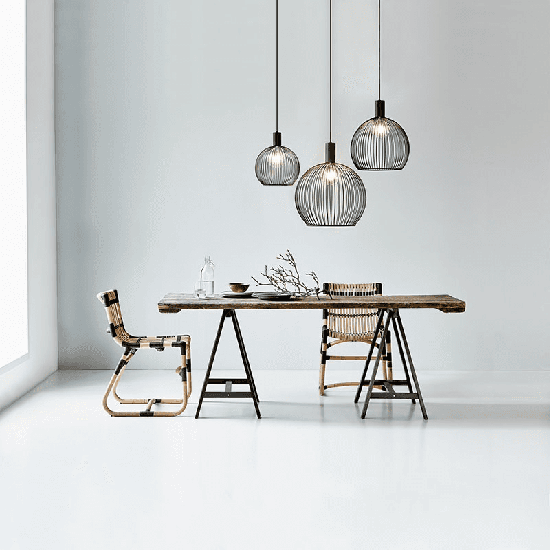 Aver Pendant, H35cm, Black