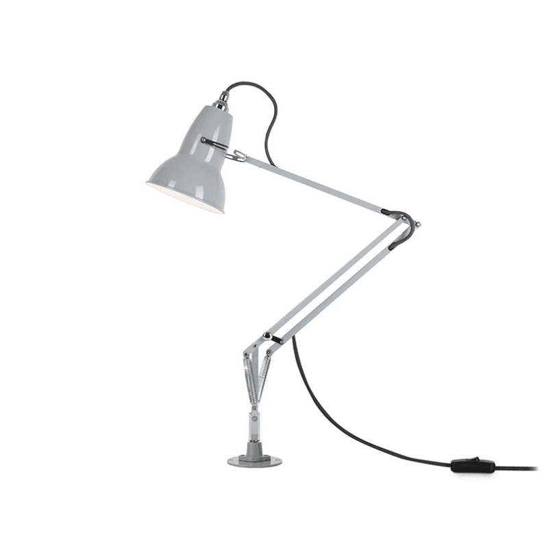 Original 1227 Desk Lamp with Desk Insert, Dove Grey