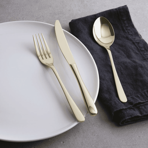 Image showing the Taste 24 Piece Cutlery Set, Champagne product.