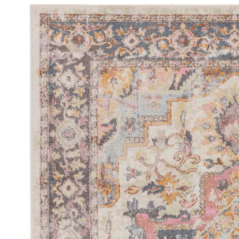 Flores kira classic persian medallion rug, 200 x 290cm, Multi