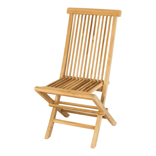 Image showing the Snapdragon Folding Dining Chair, Teak product.
