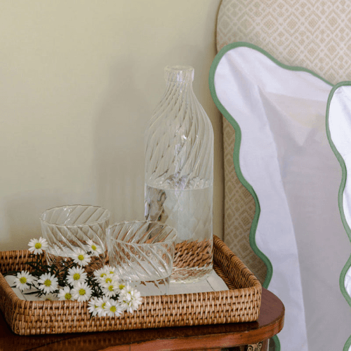 Image showing the Rattan Tray, 30 x 20cm, Natural product.