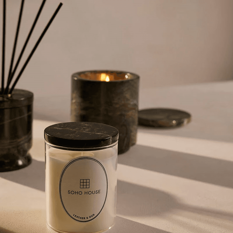 Leather & Oud Diffuser, 150ml, Green