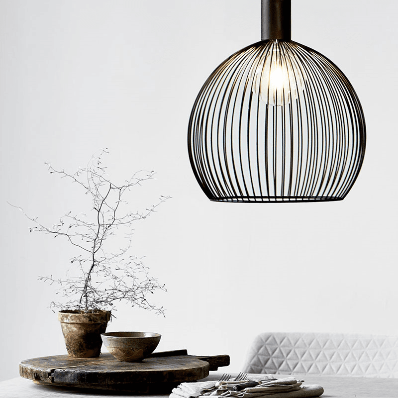 Aver Pendant, H45.5cm, Black