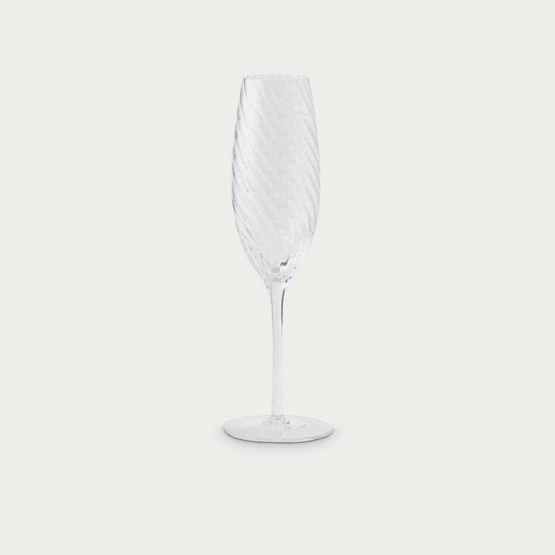Islington Set of 4 Champagne Flutes, H24cm