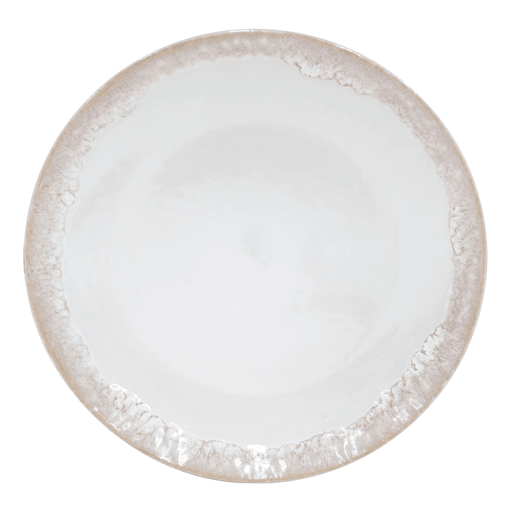 Taormina Set of 6 dinner plates, 27cm, White