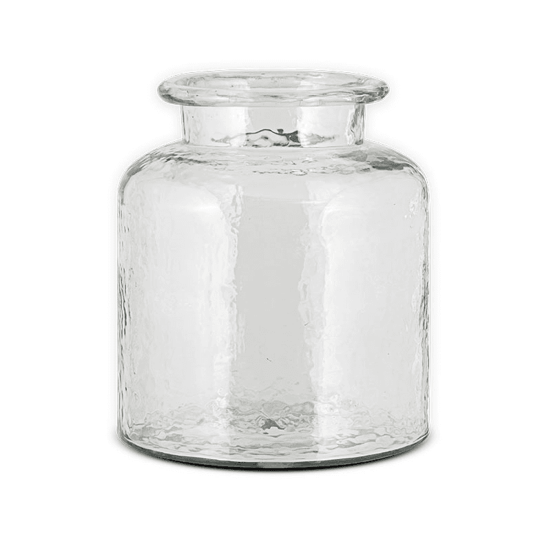 Akra Vase, H20cm, Clear