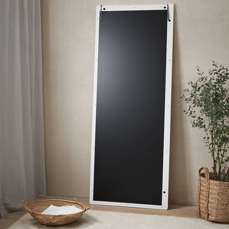 Chiltern Fine Metal Floor Mirror, White