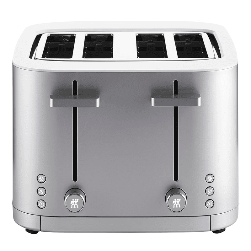 Enfinigy 4 Short Slot Toaster, Silver