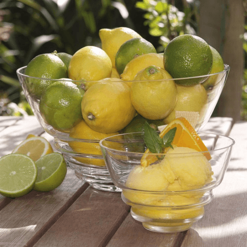 Image showing the Wibble Set of 2 Bowls, D14cm, Clear product.