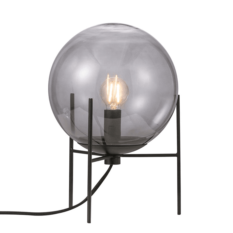Alton Table Lamp, H29cm, Smoke