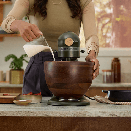 Image showing the Design Series Artisan Tilt-Head Stand Mixer, Evergreen, 4.8L product.