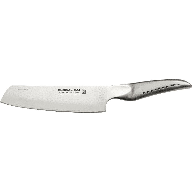 Sai Vegetable Knife, 19cm, Silver