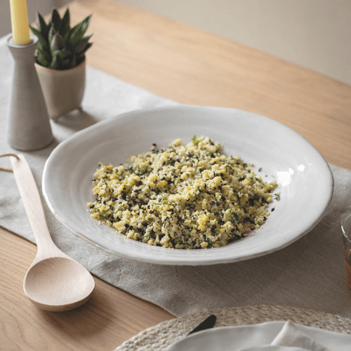 Image showing the Ithaca Meze Plate, D34cm, White product.