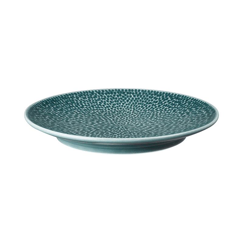 Carve Green Medium Plate, D23cm