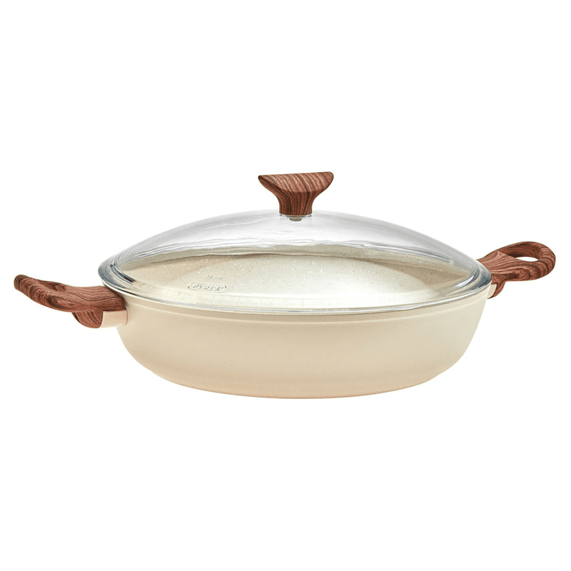 Rock & Rose Saute Pan, D28cm, Pink