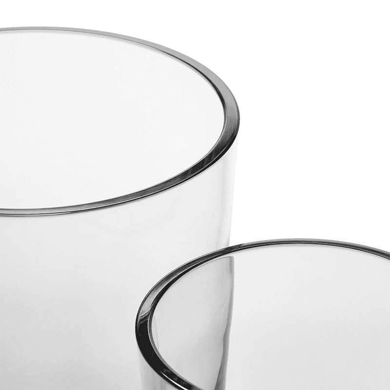 Remy Small Vase, H24.5 x D13cm, Clear
