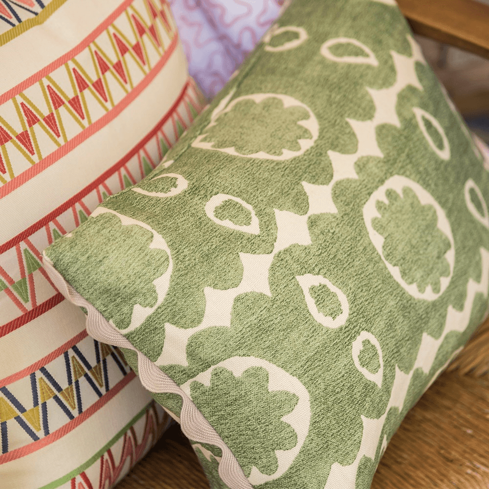 Osborne Cushion, 35 x 50cm, Green