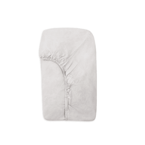 Image showing the Perfect Sateen Fitted Sheet, Superking, Dove Grey product.