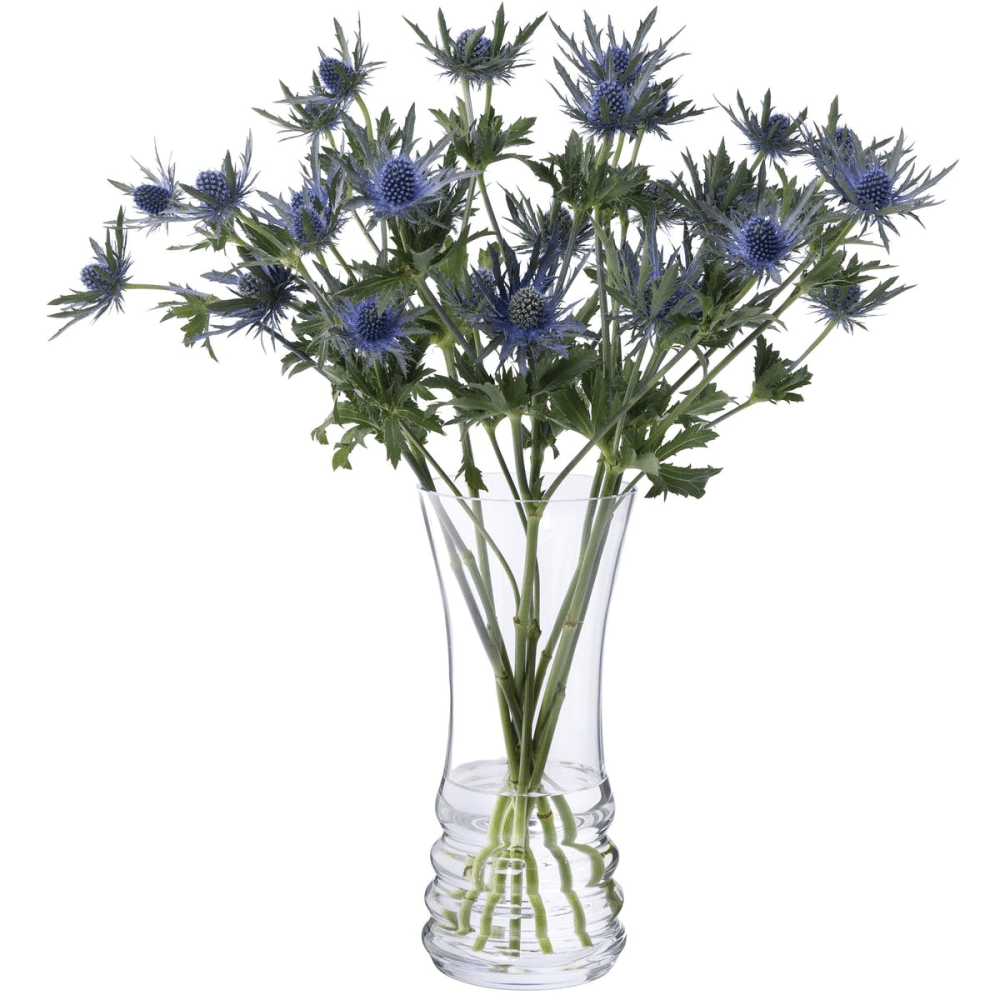 Wibble Bunch vase, H25cm, Clear