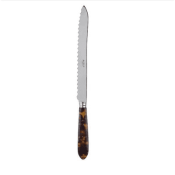 Image showing the Tortoise Bread Knife, L28cm, Brown product.