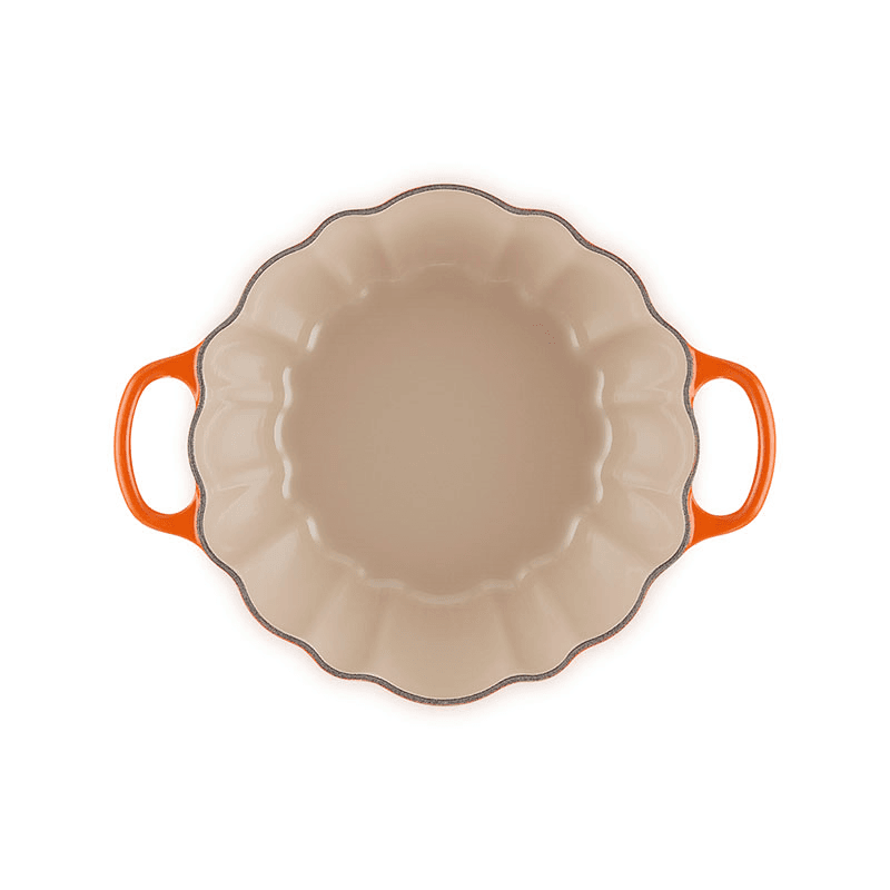 Signature Cast Iron Pumpkin Casserole, 24cm, Volcanic