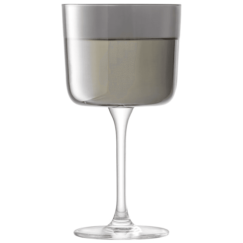 Lunar Set of 2 Wine Glasses, 250ml, Lunar Grey