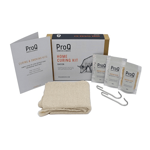 Image showing the Bacon home cured kit, White/Beige/Silver product.