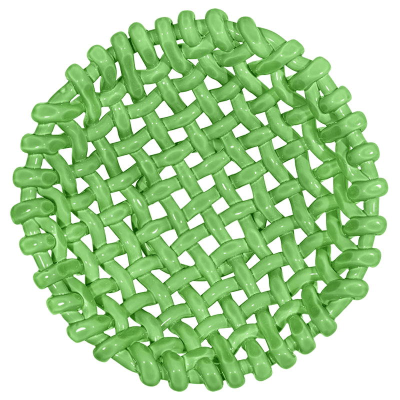 Juicy Basketweave Bowl, D39cm, Apple Green