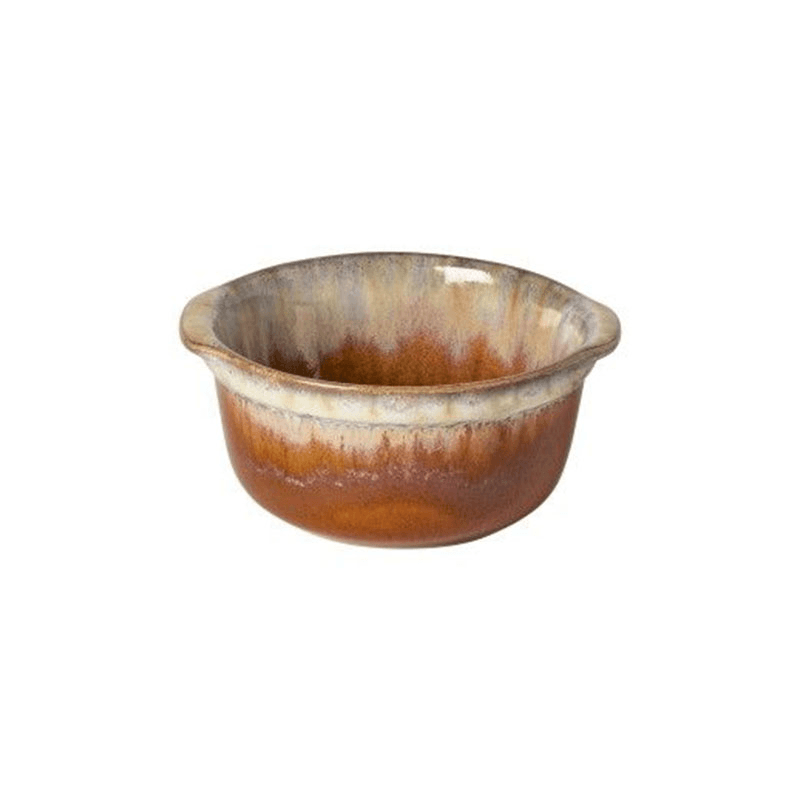 Poterie Set of 6 Round Ramekins, D9cm, Caramel Latte