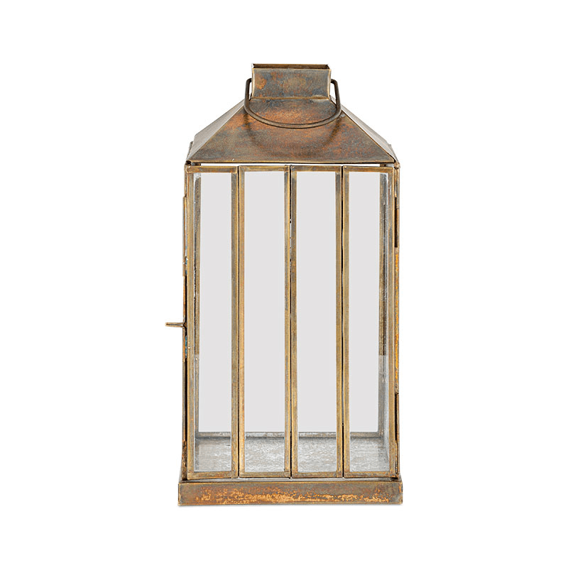 Nampo Lantern, H28cm, Aged Antique