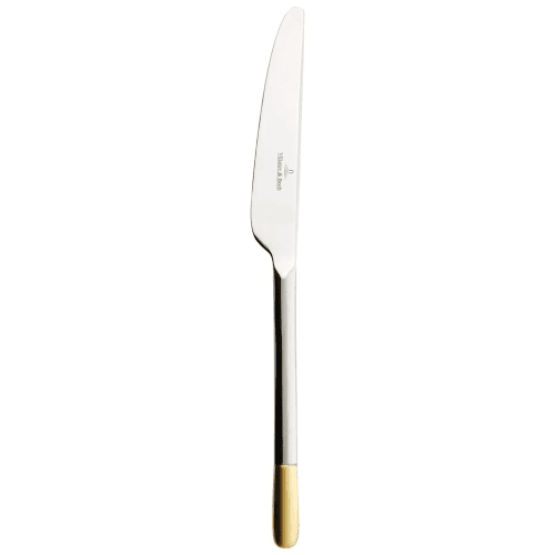 Image showing the Ella Dessert knife, Stainless Steel With Partial Gold Plate product.