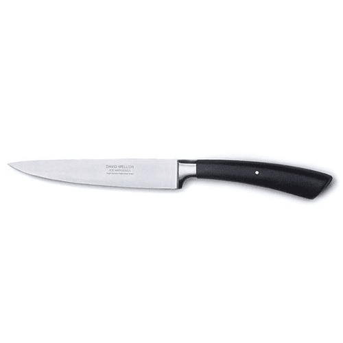 Image showing the Cooks knife, 15cm, stainless steel black knife product.