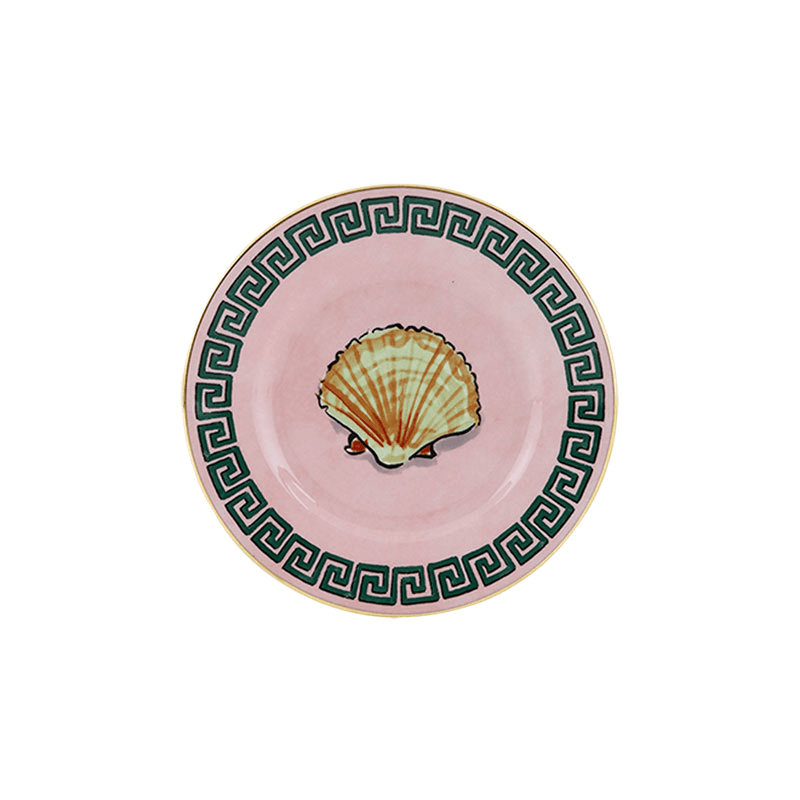 Il Viaggio Di Nettuno Plate, D16cm, Pink