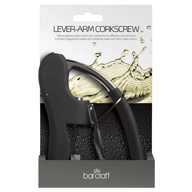 BarCraft Lever-arm power arc corkscrew