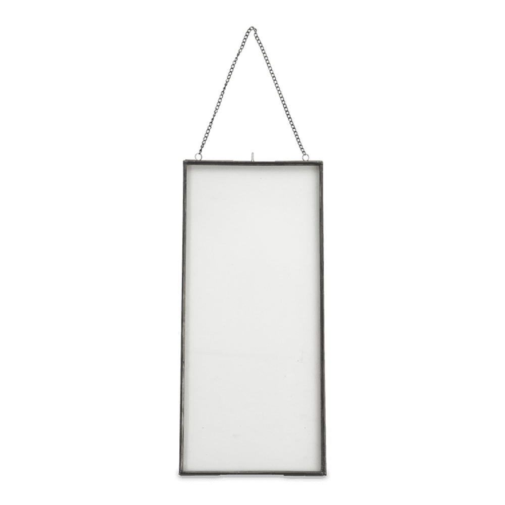 Kiko Gigantic frame - long portrait, H48.5 x L22cm, Antique Metal