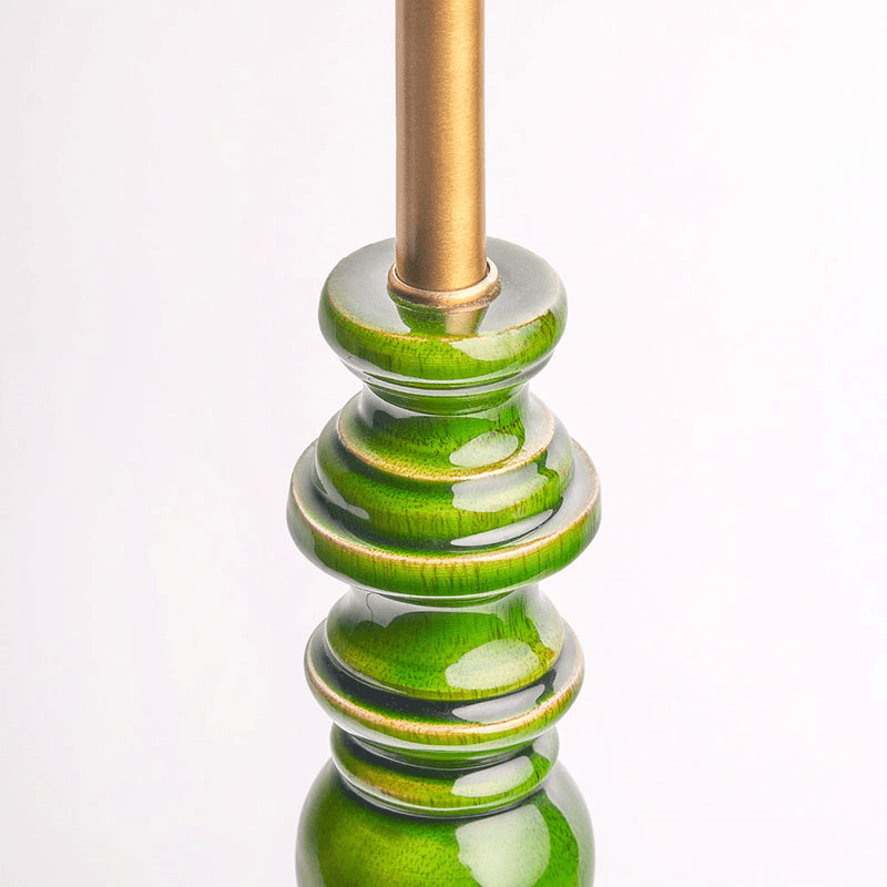 Chiswick Table Lamp, H47.5cm, Goblin Green